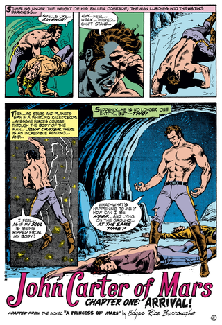 Illustration for article titled Prepare for Disney's John Carter of Mars movie, with the totally far-out comic book version
